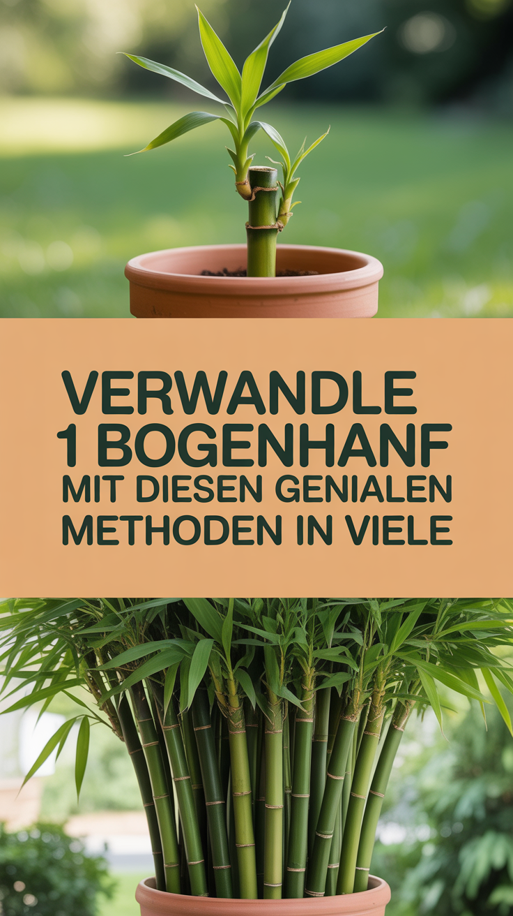 Verwandle 1 Bogenhanf mit diesen genialen Methoden in viele