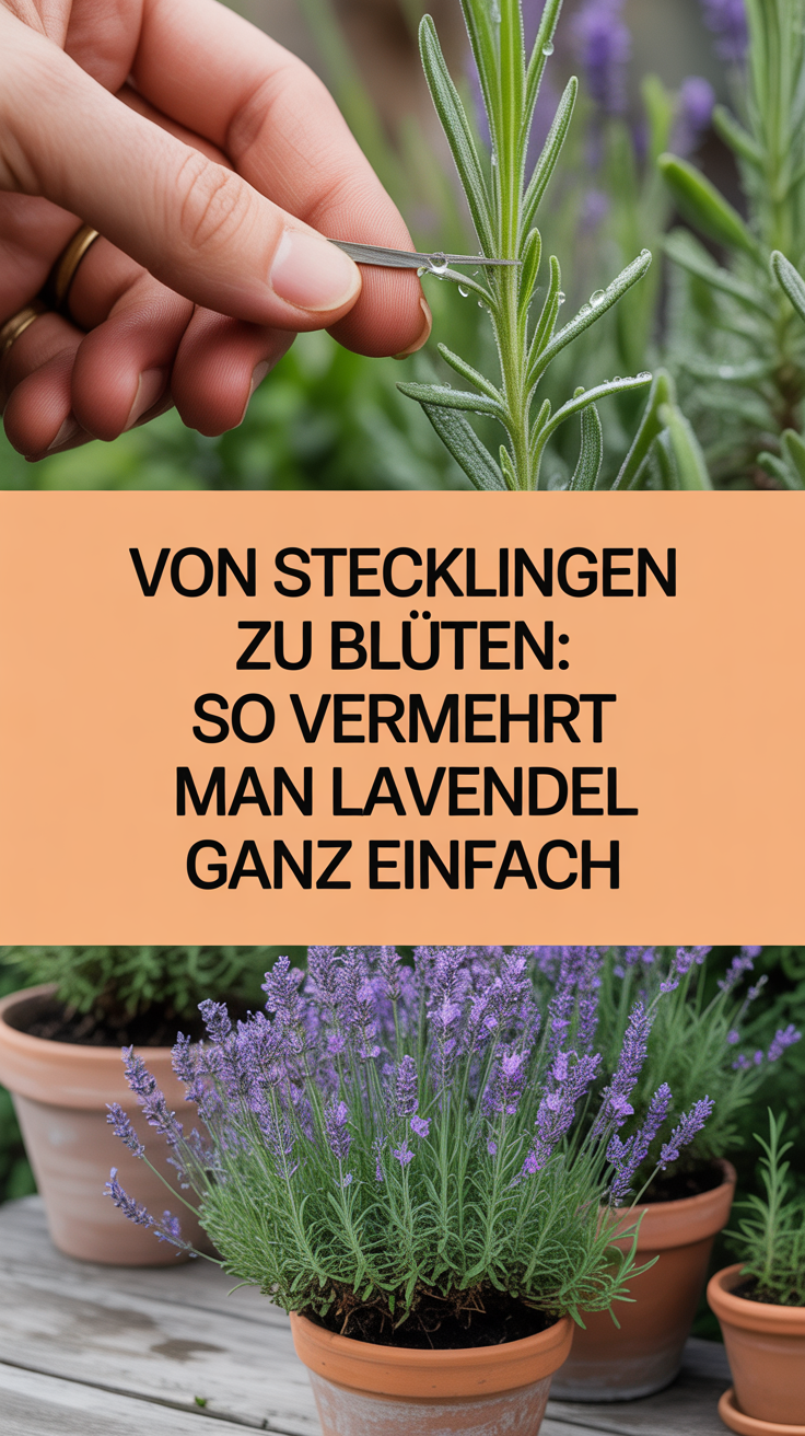 Von Stecklingen zu Blüten: So vermehrt man Lavendel ganz einfach