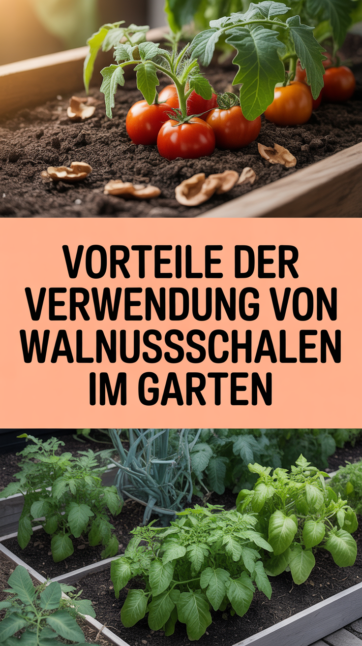 Vorteile der Verwendung von Walnussschalen im Garten