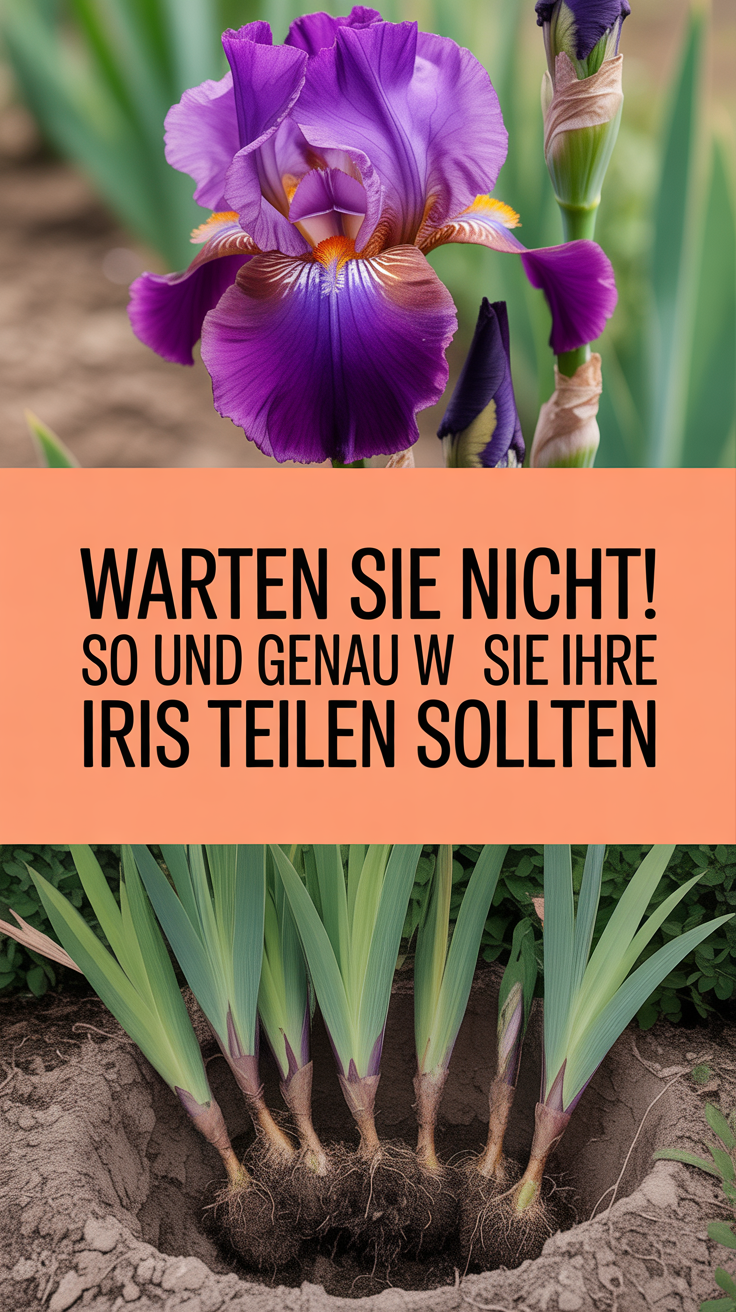 Warten Sie nicht! So und genau wann Sie Ihre Iris teilen sollten