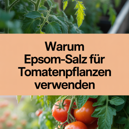 Warum Epsom-Salz für Tomatenpflanzen verwenden