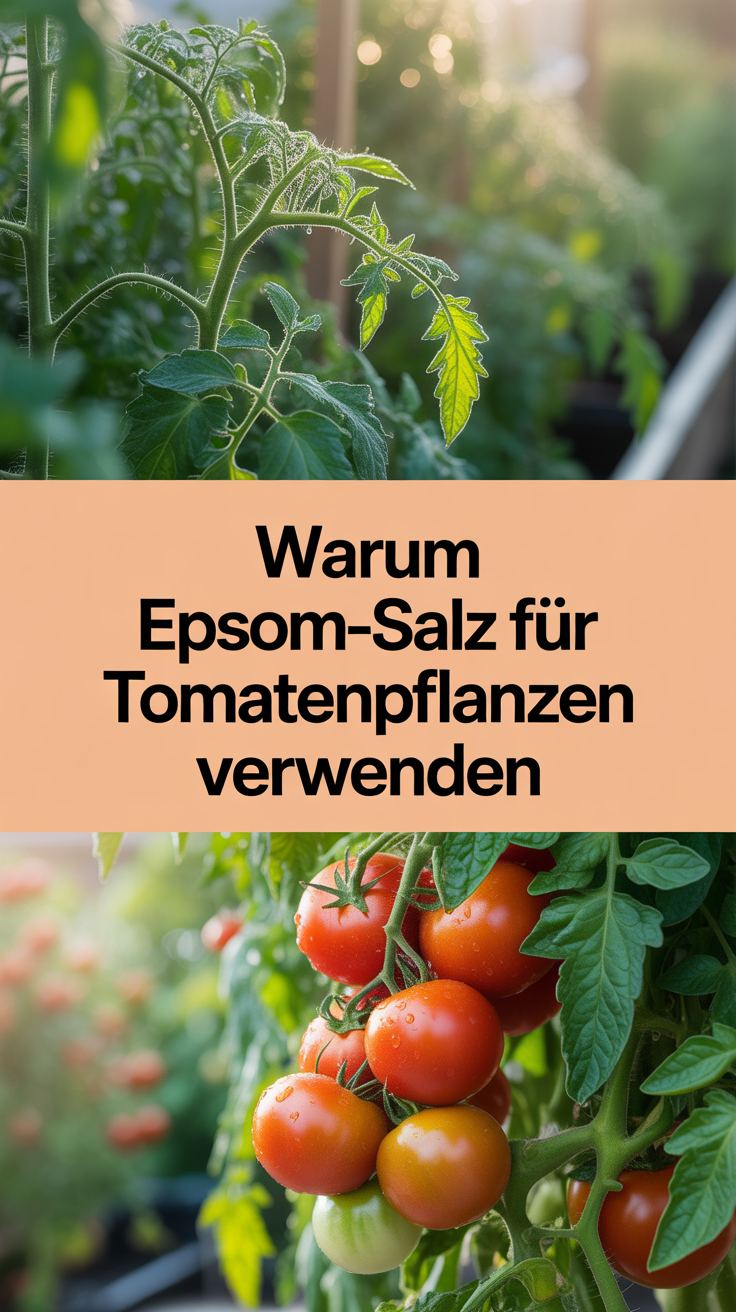 Warum Epsom-Salz für Tomatenpflanzen verwenden