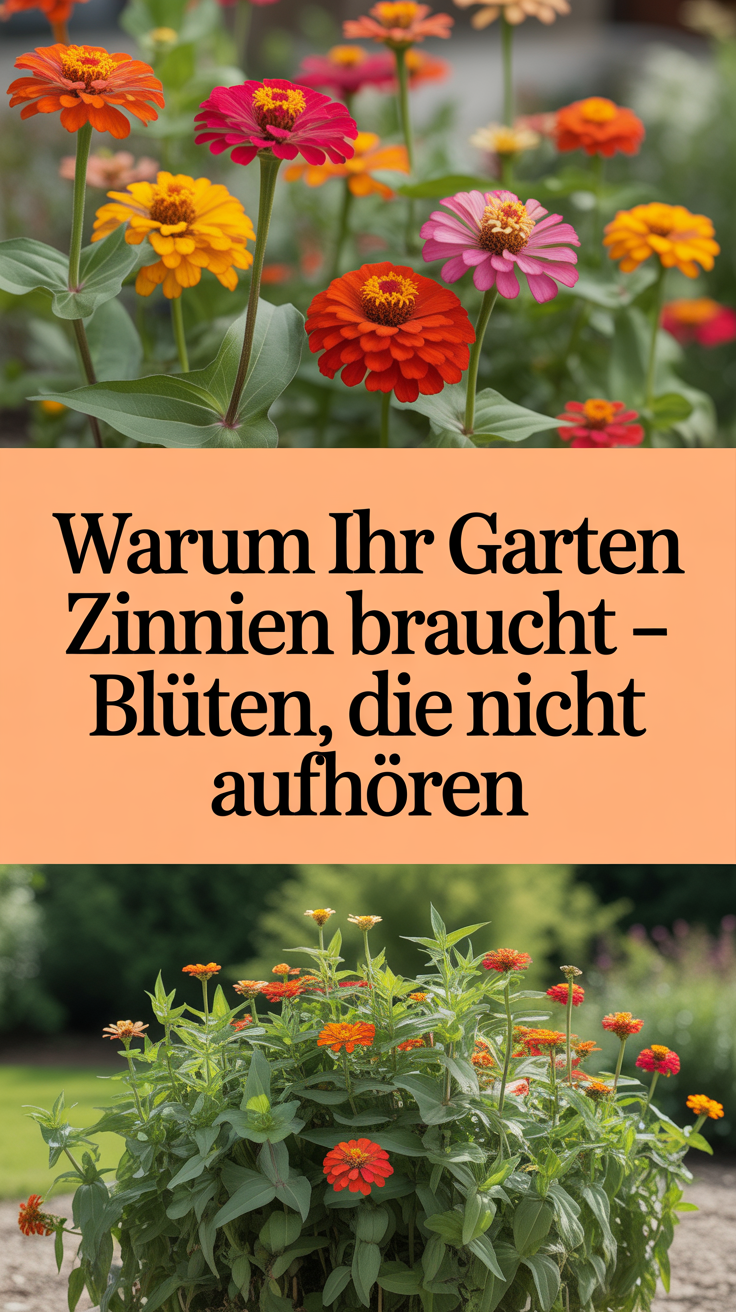 Warum Ihr Garten Zinnien braucht – Blüten, die nicht aufhören