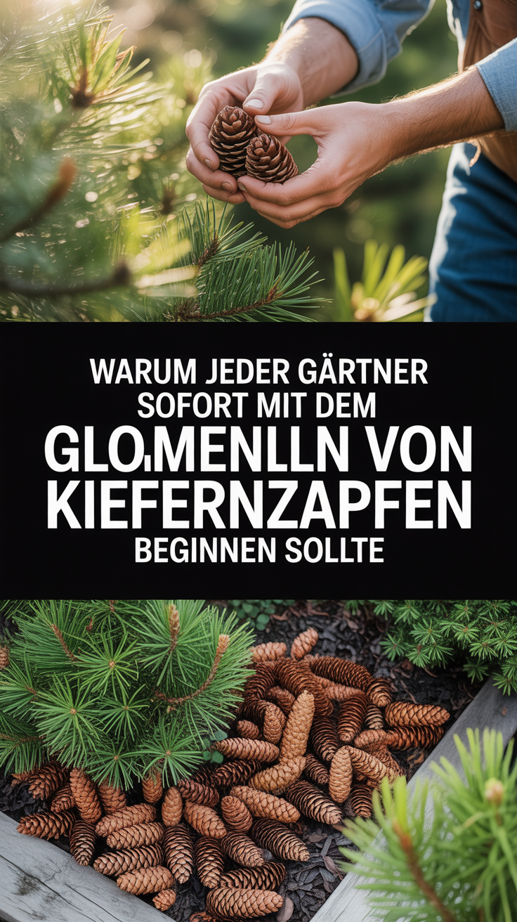 Warum Jeder Gärtner Sofort Mit Dem Sammeln Von Kiefernzapfen Beginnen Sollte