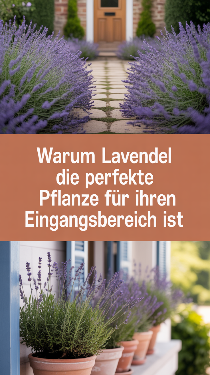 Warum Lavendel die perfekte Pflanze für Ihren Eingangsbereich ist