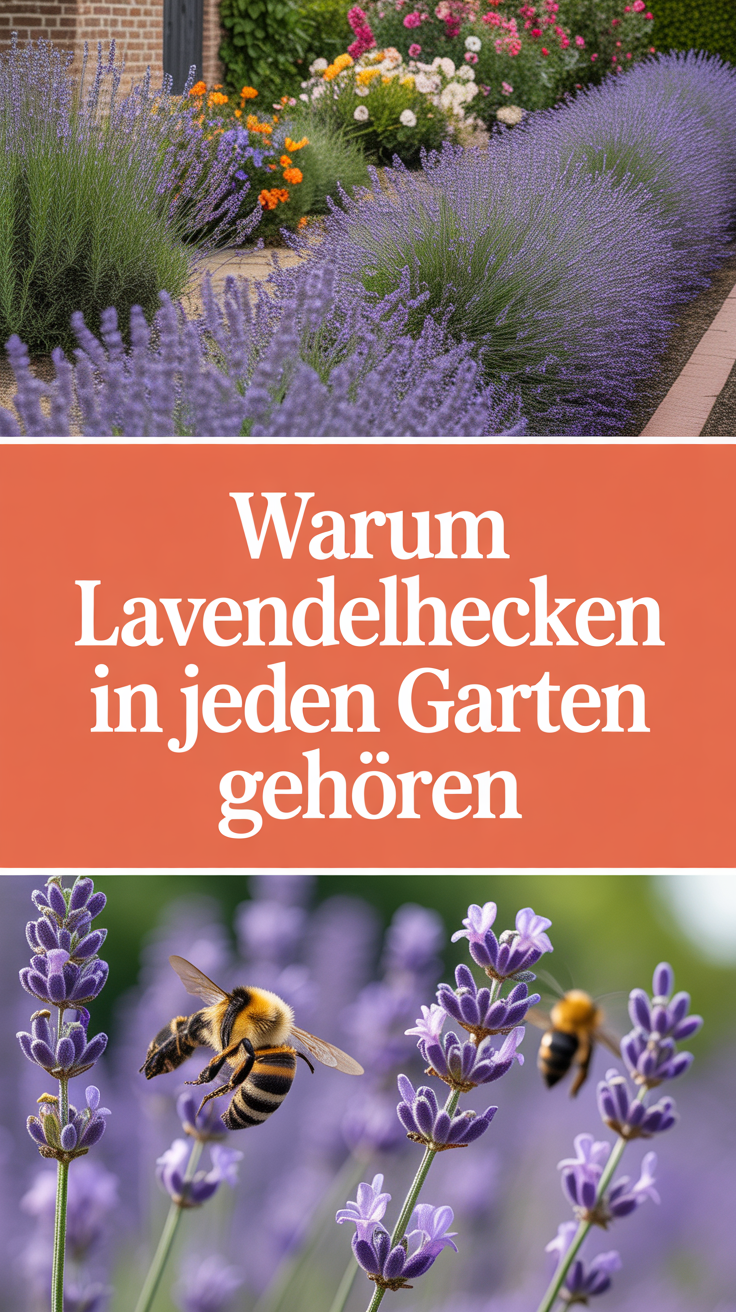 Warum Lavendelhecken in jeden Garten gehören