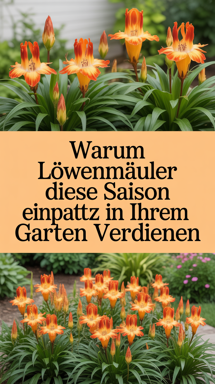 Warum Löwenmäuler diese Saison einen Platz in Ihrem Garten verdienen