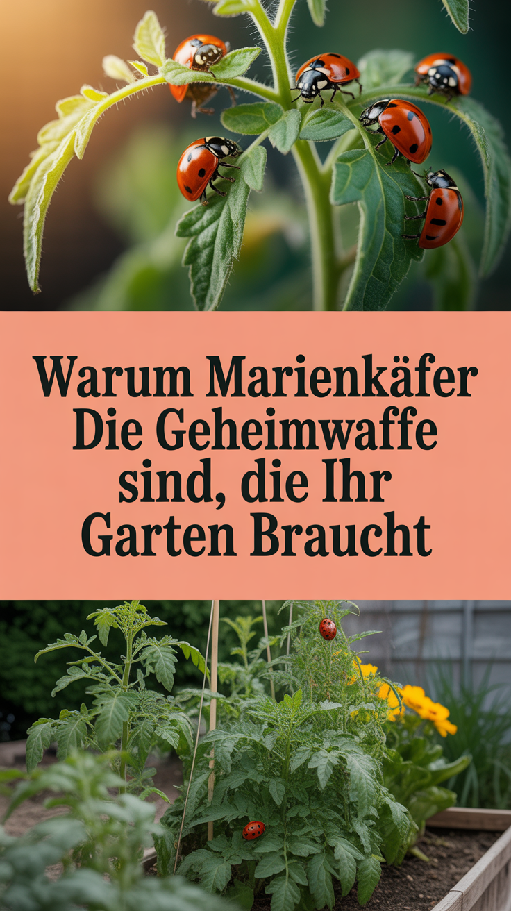 Warum Marienkäfer die Geheimwaffe sind, die Ihr Garten braucht