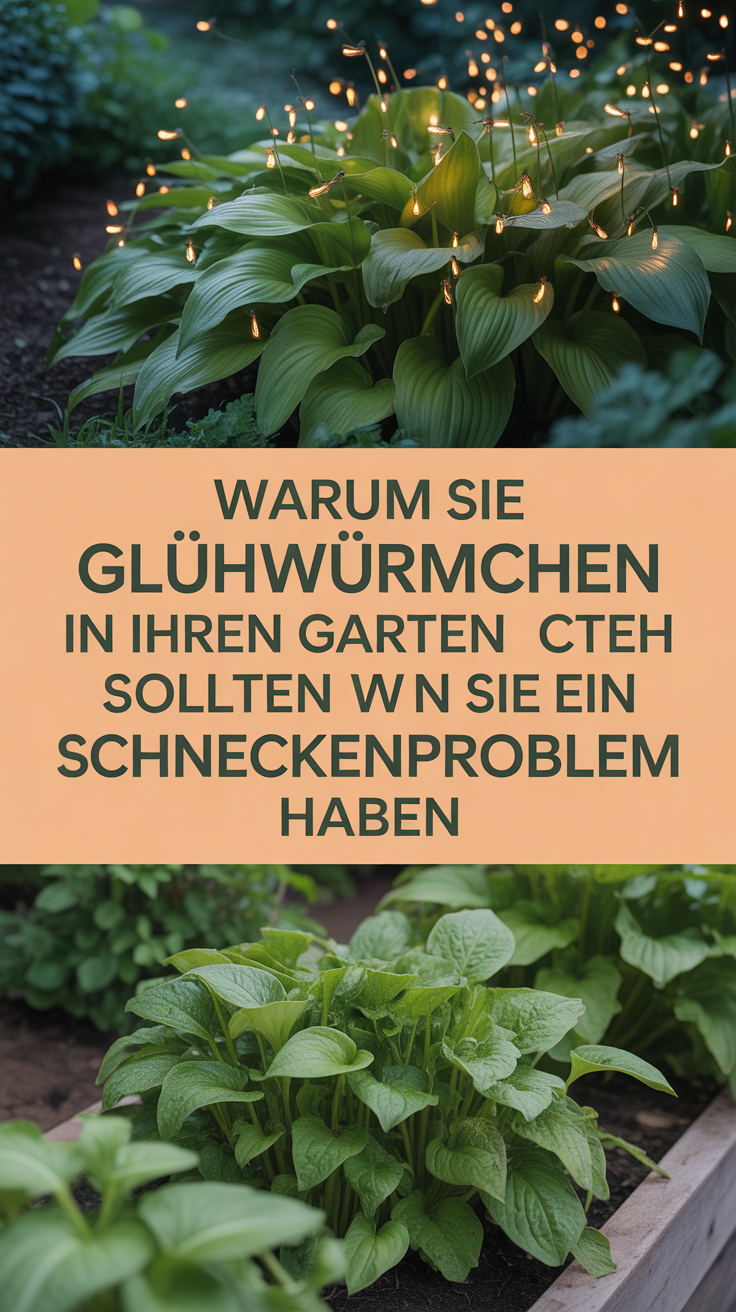 Warum Sie Glühwürmchen in Ihren Garten locken sollten, wenn Sie ein Schneckenproblem haben