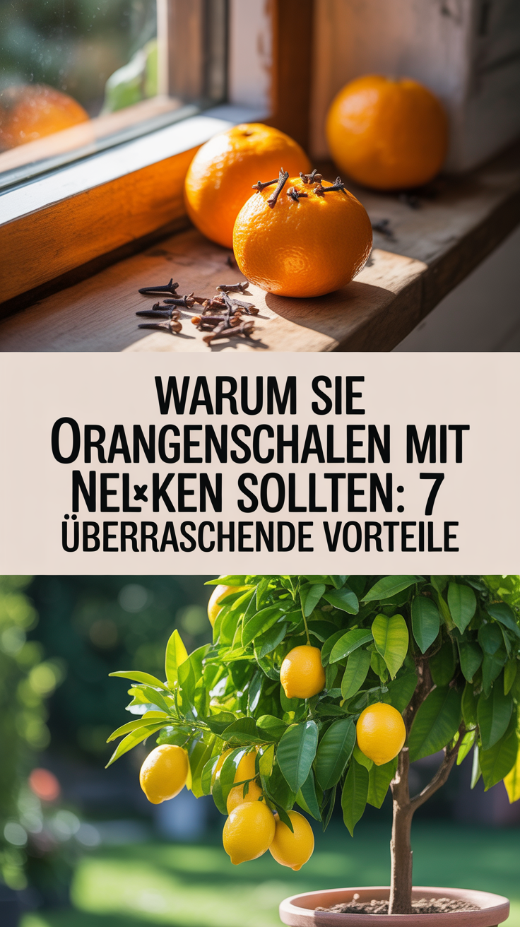 Warum Sie Orangenschalen mit Nelken kochen sollten: 7 überraschende Vorteile
