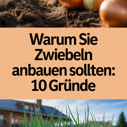 Warum Sie Zwiebeln anbauen sollten: 10 Gründe