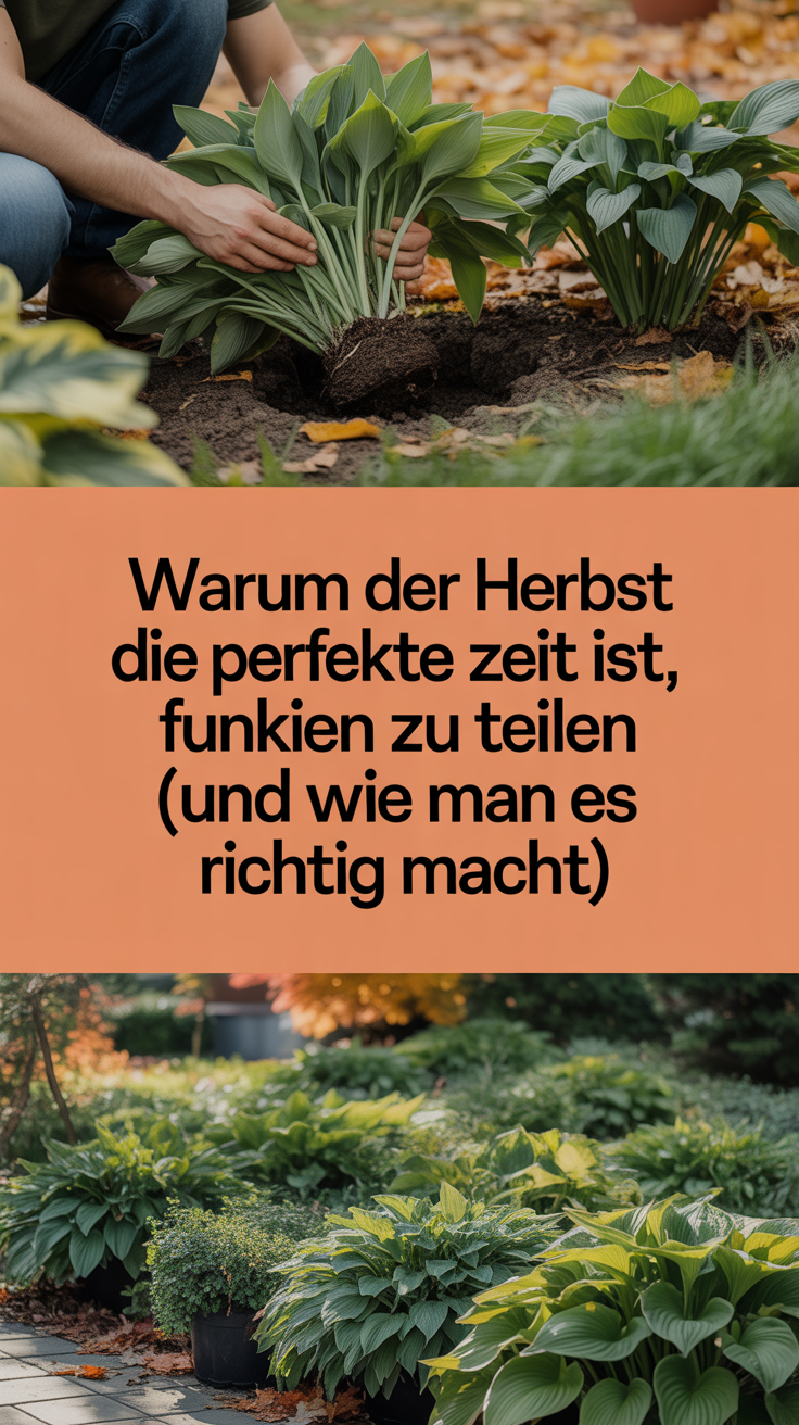 Warum der Herbst die perfekte Zeit ist, Funkien zu teilen (und wie man es richtig macht)