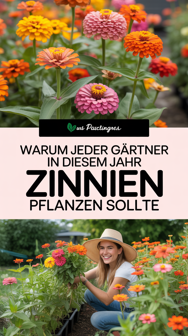 Warum jeder Gärtner in diesem Jahr Zinnien pflanzen sollte