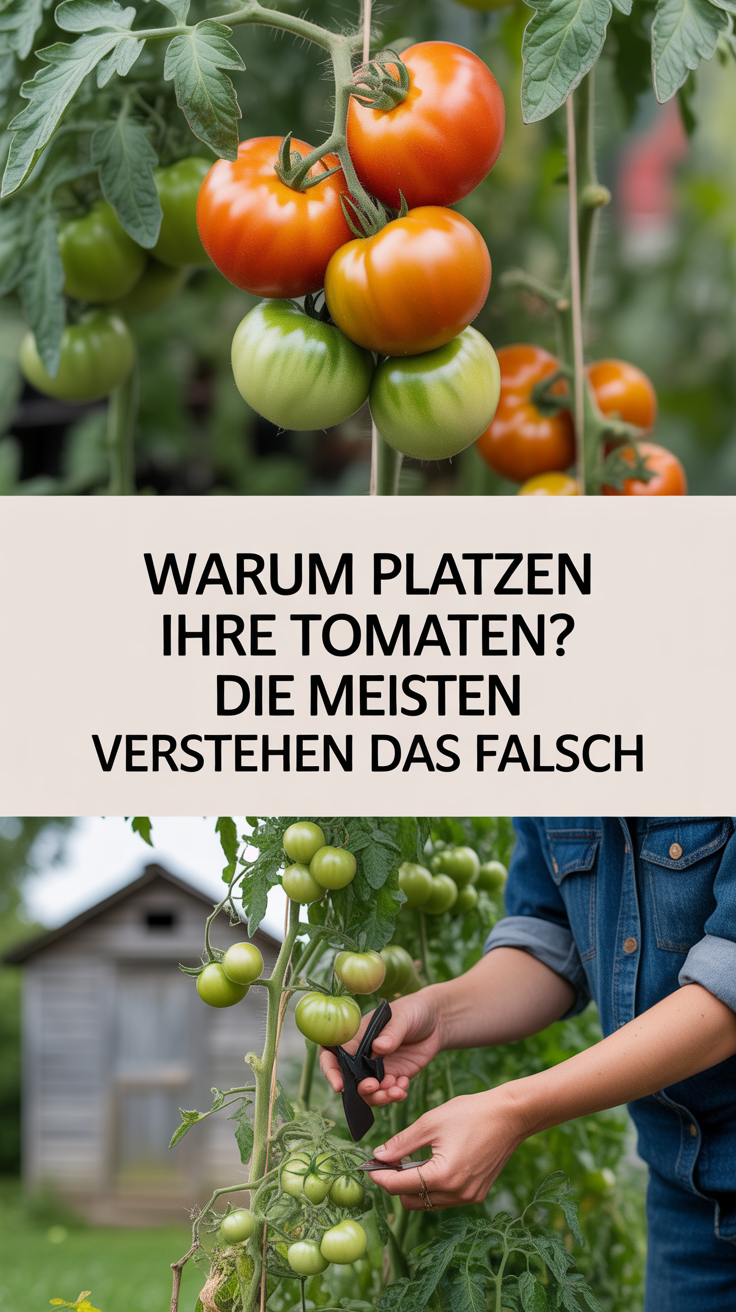 Warum platzen Ihre Tomaten? Die meisten verstehen das falsch