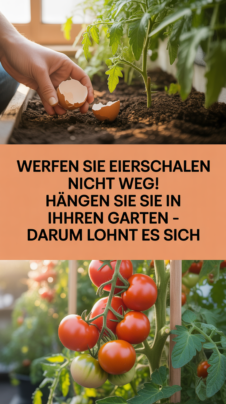 Werfen Sie Eierschalen nicht weg! Hängen Sie sie in Ihren Garten – darum lohnt es sich