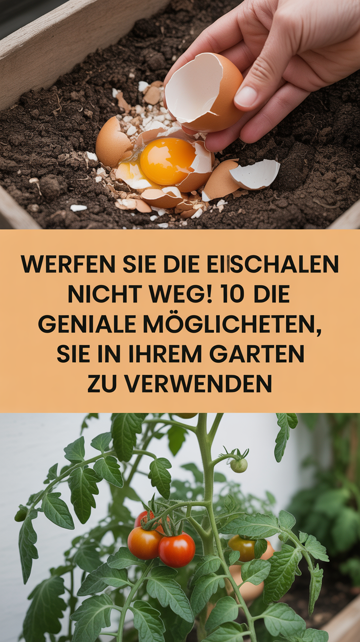 Werfen Sie die Eierschalen nicht weg! 10 geniale Möglichkeiten, sie in Ihrem Garten zu verwenden