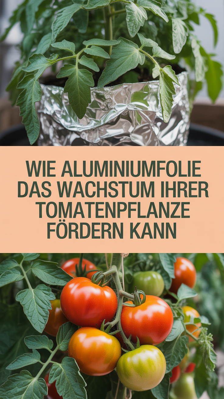 Wie Aluminiumfolie das Wachstum Ihrer Tomatenpflanze fördern kann