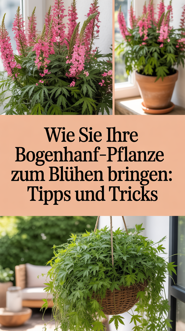 Wie Sie Ihre Bogenhanf-Pflanze zum Blühen bringen: Tipps und Tricks