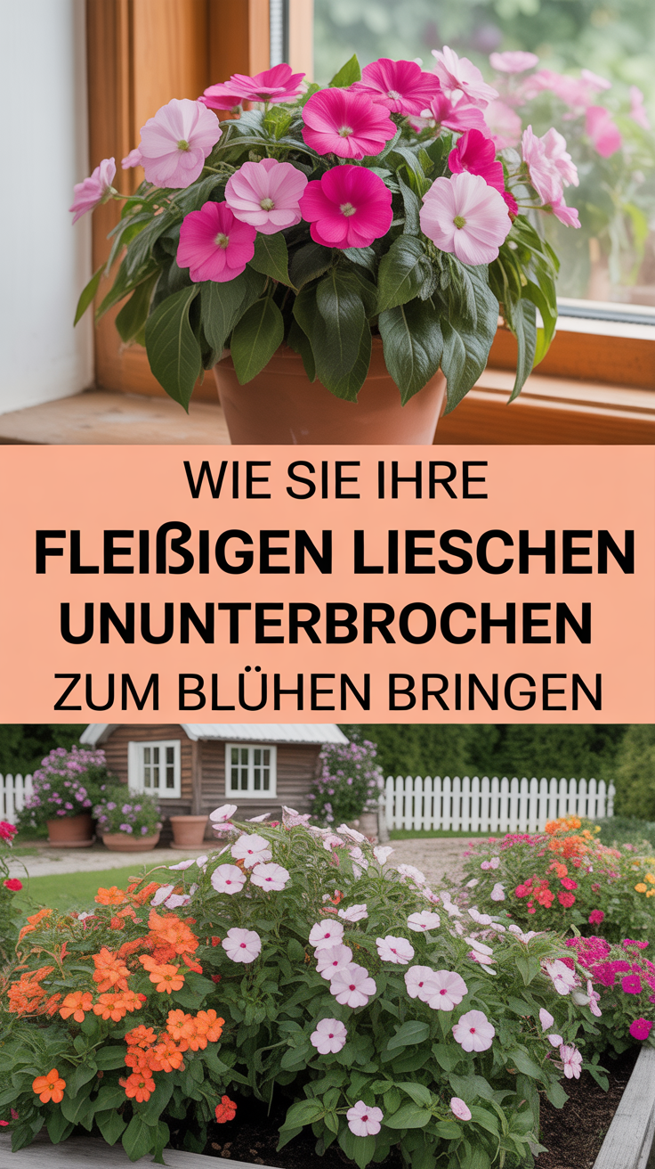 Wie Sie Ihre Fleißigen Lieschen ununterbrochen zum Blühen bringen