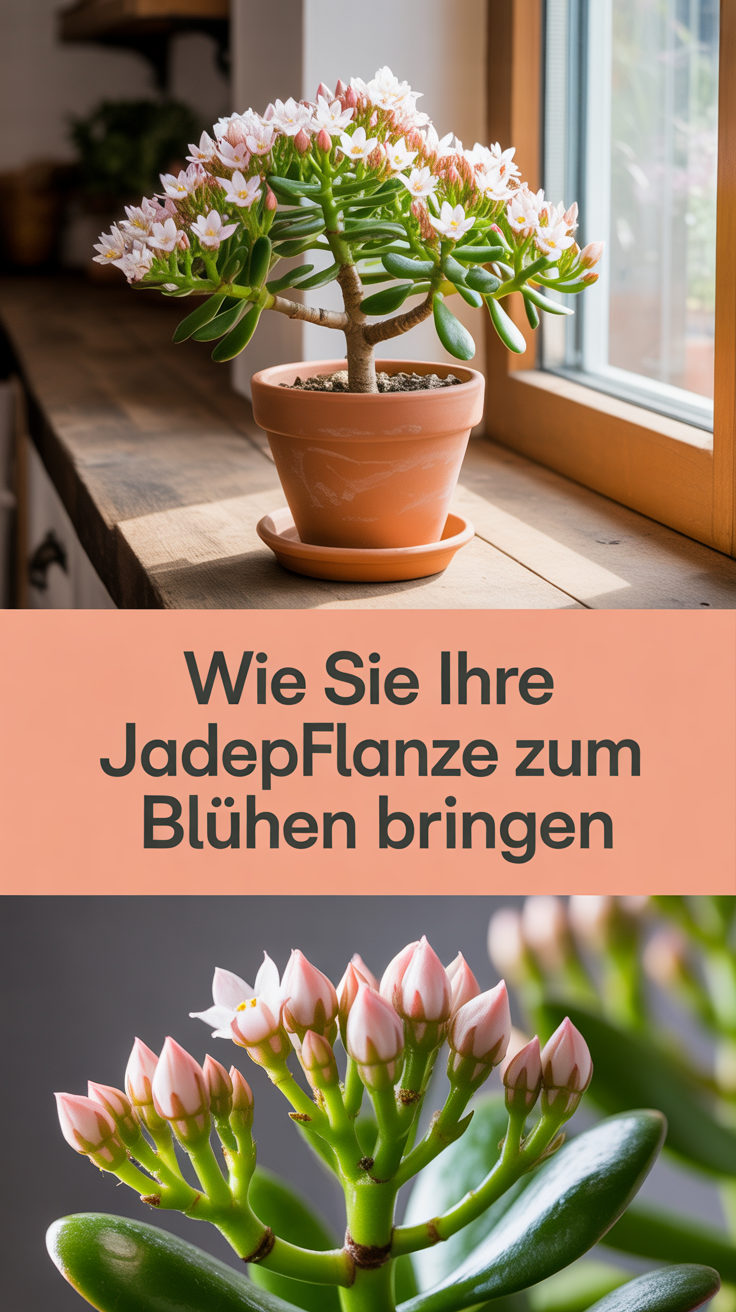 Wie Sie Ihre Jadepflanze zum Blühen bringen