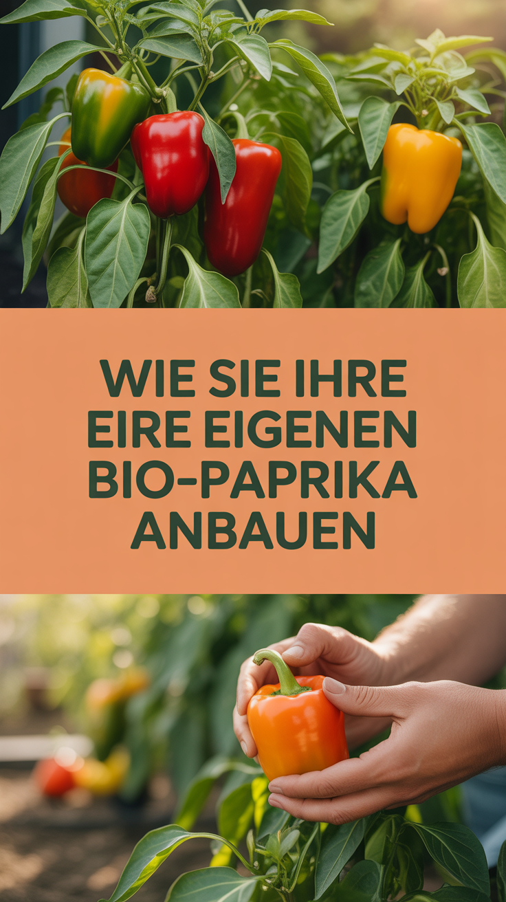 Wie Sie Ihre eigenen Bio-Paprika anbauen