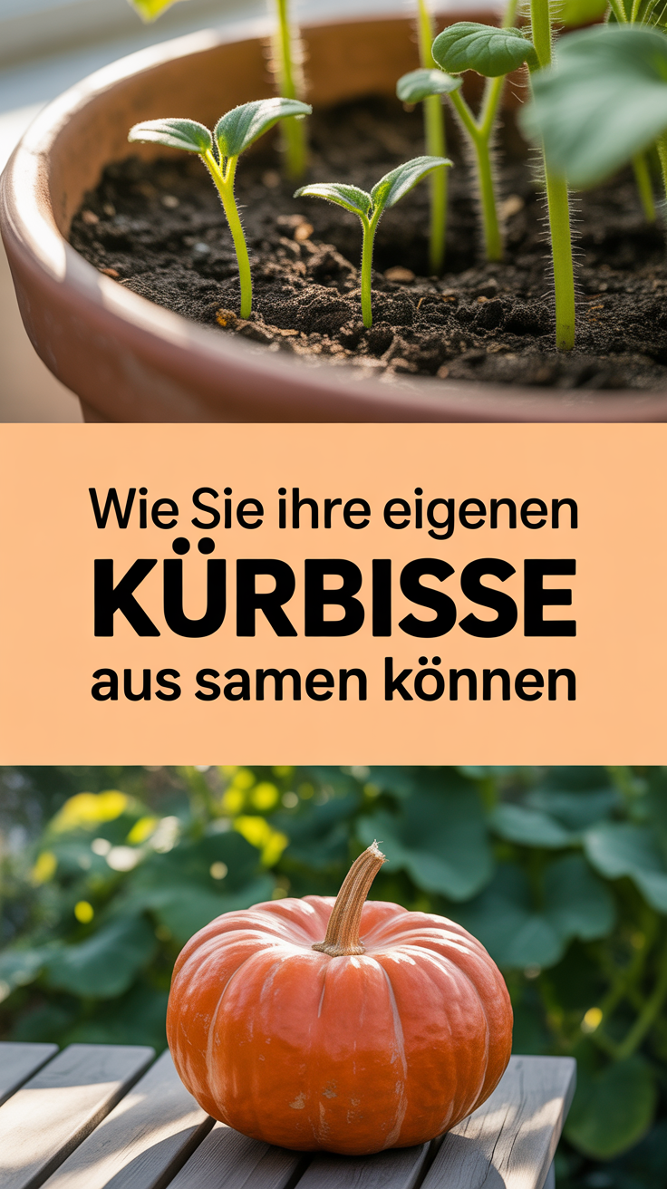 Wie Sie Ihre eigenen Kürbisse aus Samen ziehen können