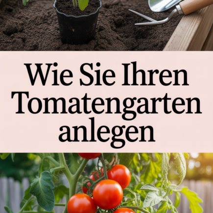 Wie Sie Ihren Tomatengarten anlegen