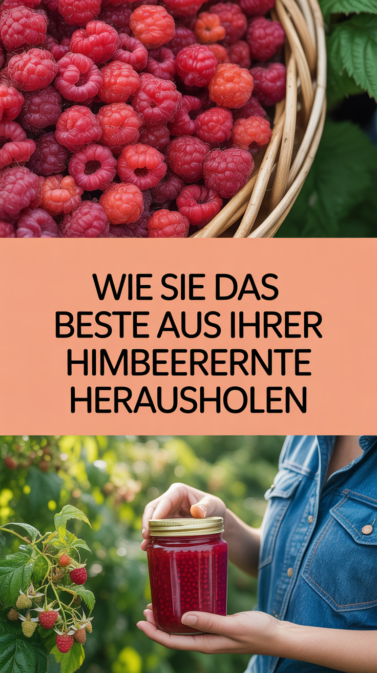 Wie Sie das Beste aus Ihrer Himbeerernte herausholen
