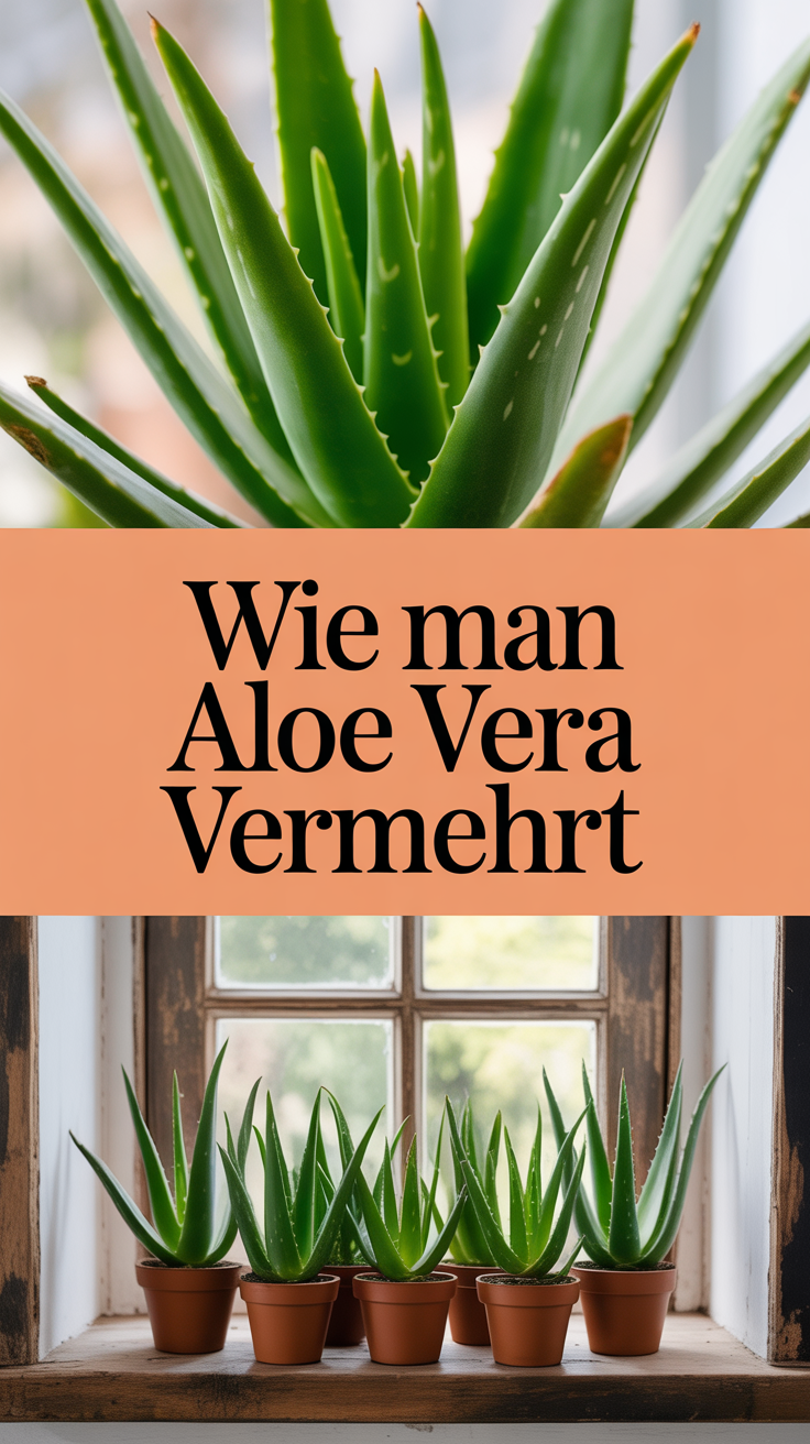 Wie man Aloe Vera vermehrt