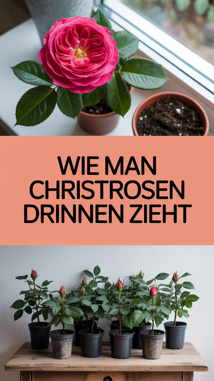 Wie man Christrosen drinnen zieht