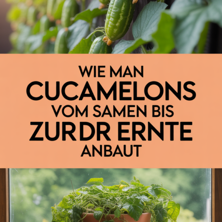 Wie man Cucamelons vom Samen bis zur Ernte anbaut