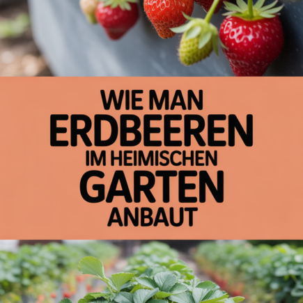 Wie man Erdbeeren im heimischen Garten anbaut