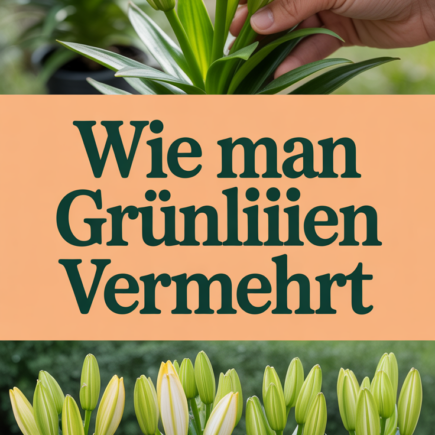 Wie man Grünlilien vermehrt