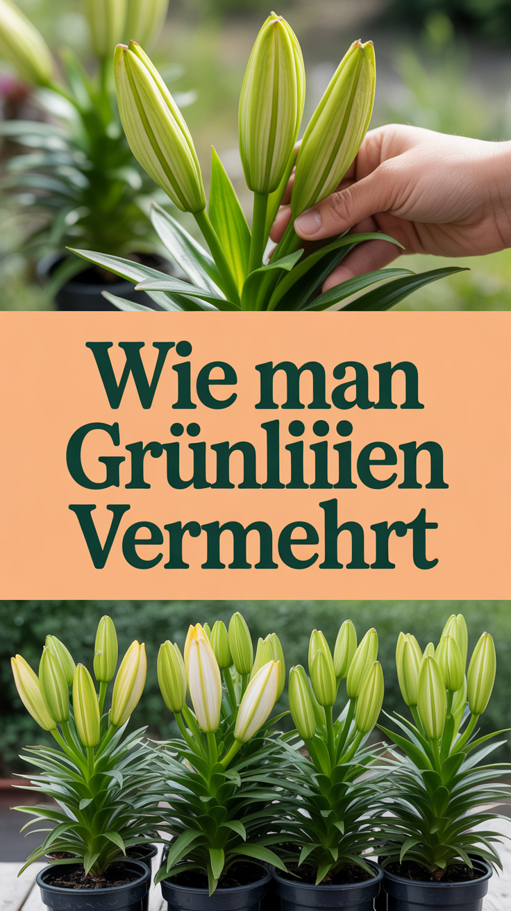 Wie man Grünlilien vermehrt