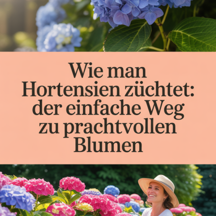 Wie man Hortensien züchtet: Der einfache Weg zu prachtvollen Blumen