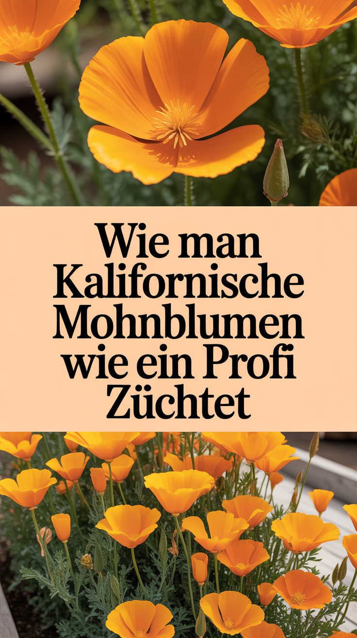Wie man Kalifornische Mohnblumen wie ein Profi züchtet