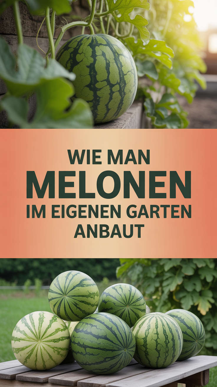 Wie man Melonen im eigenen Garten anbaut