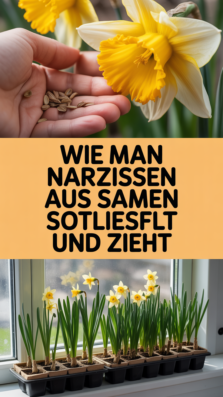 Wie man Narzissen aus Samen sammelt und zieht