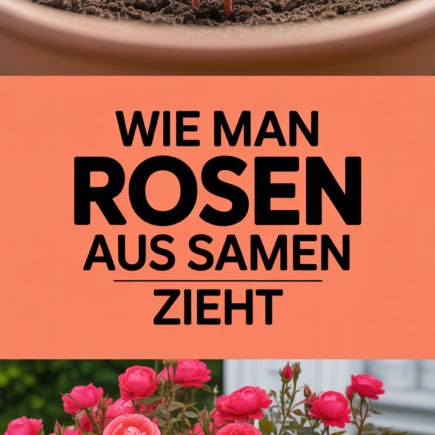 Wie man Rosen aus Samen zieht
