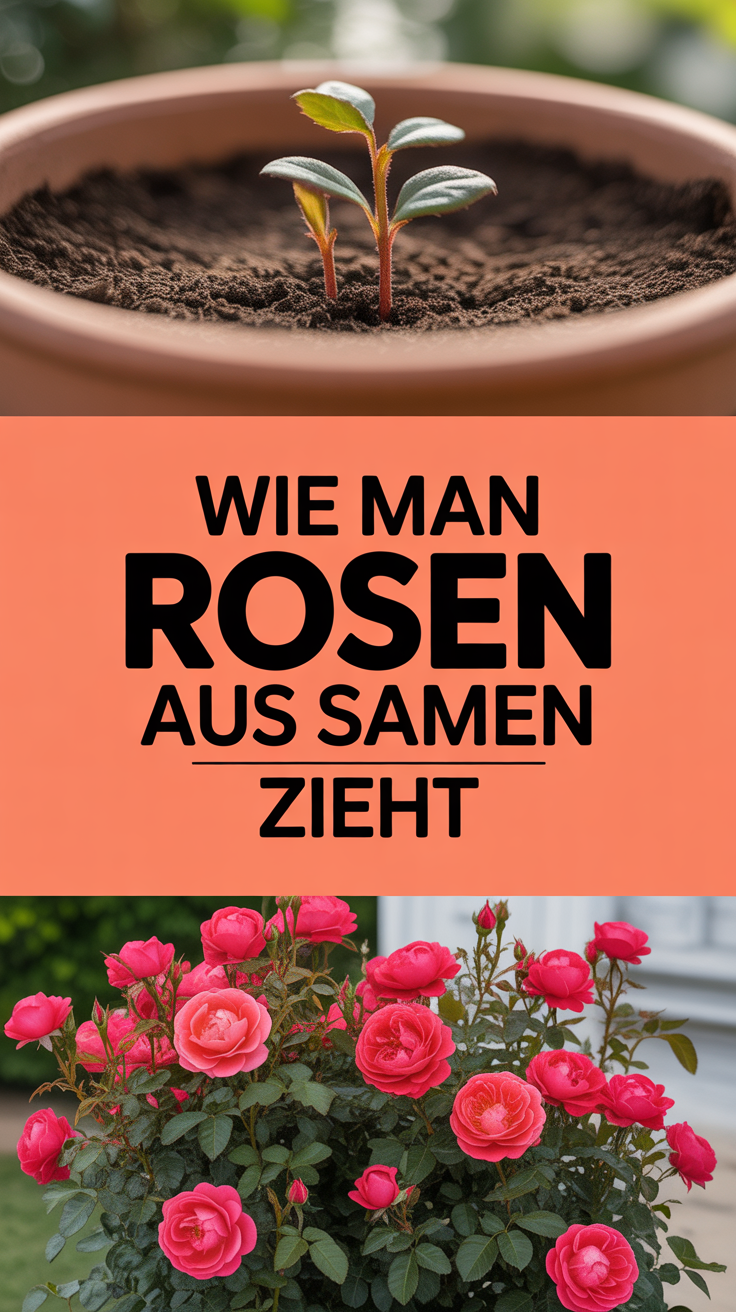 Wie man Rosen aus Samen zieht