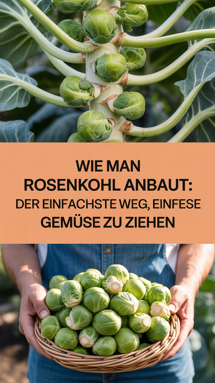 Wie man Rosenkohl anbaut: Der einfachste Weg, eigenes Gemüse zu ziehen