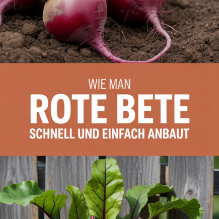 Wie man Rote Bete schnell und einfach anbaut