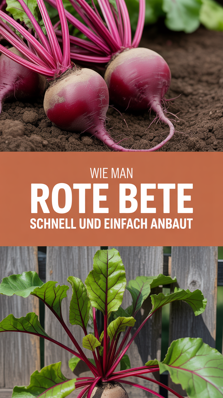 Wie man Rote Bete schnell und einfach anbaut