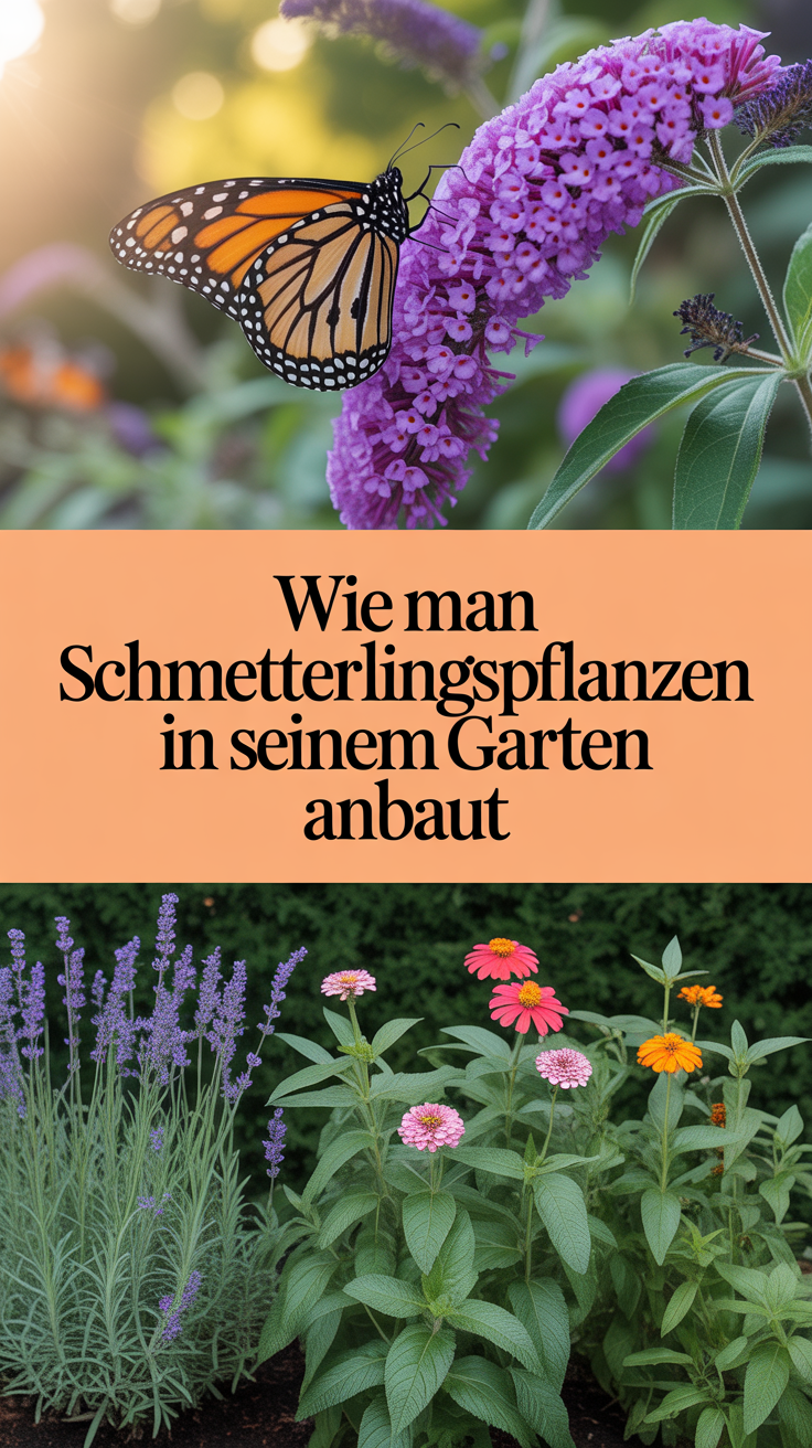 Wie man Schmetterlingspflanzen in seinem Garten anbaut