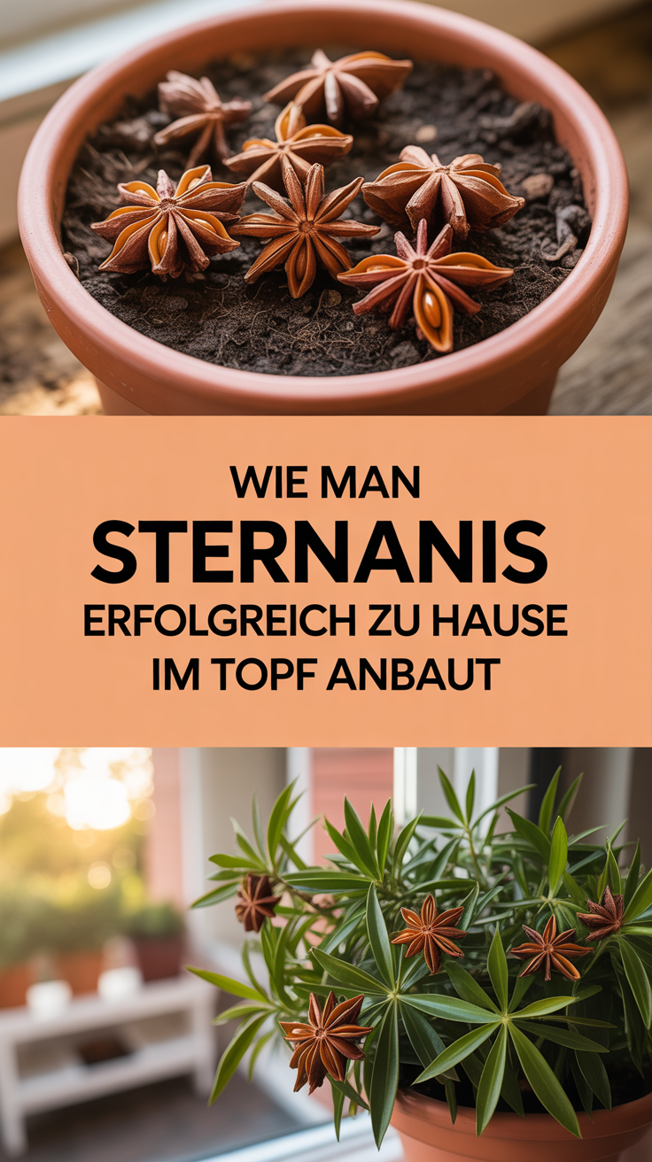 Wie man Sternanis erfolgreich zu Hause im Topf anbaut
