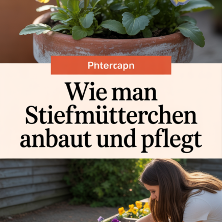 Wie man Stiefmütterchen anbaut und pflegt