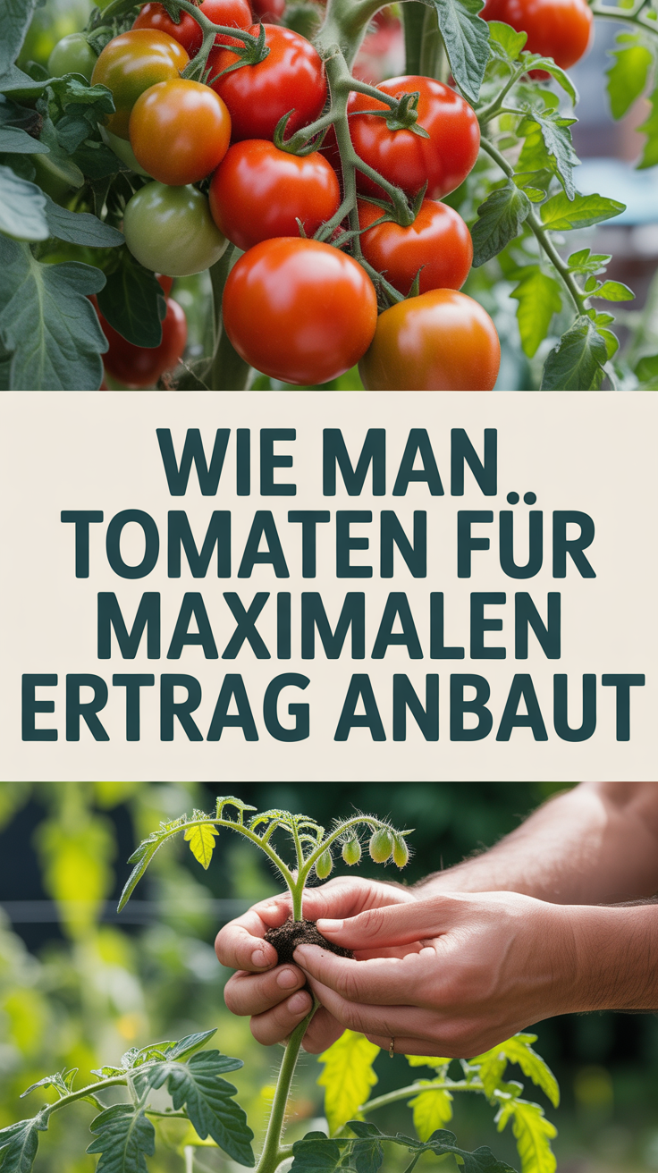 Wie man Tomaten für maximalen Ertrag anbaut