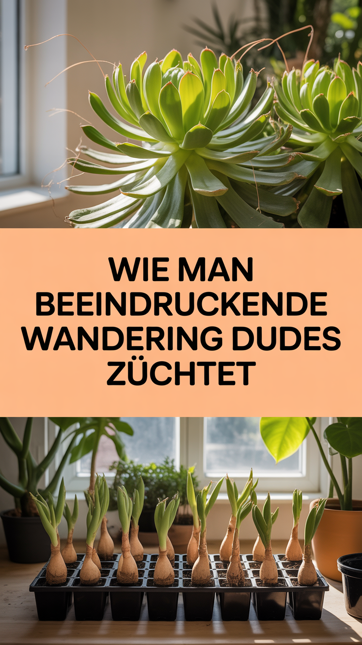 Wie man beeindruckende Wandering Dudes züchtet