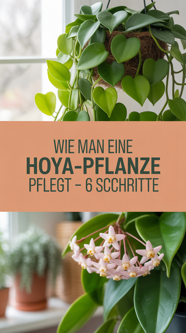 Wie man eine Hoya-Pflanze pflegt – 6 Schritte