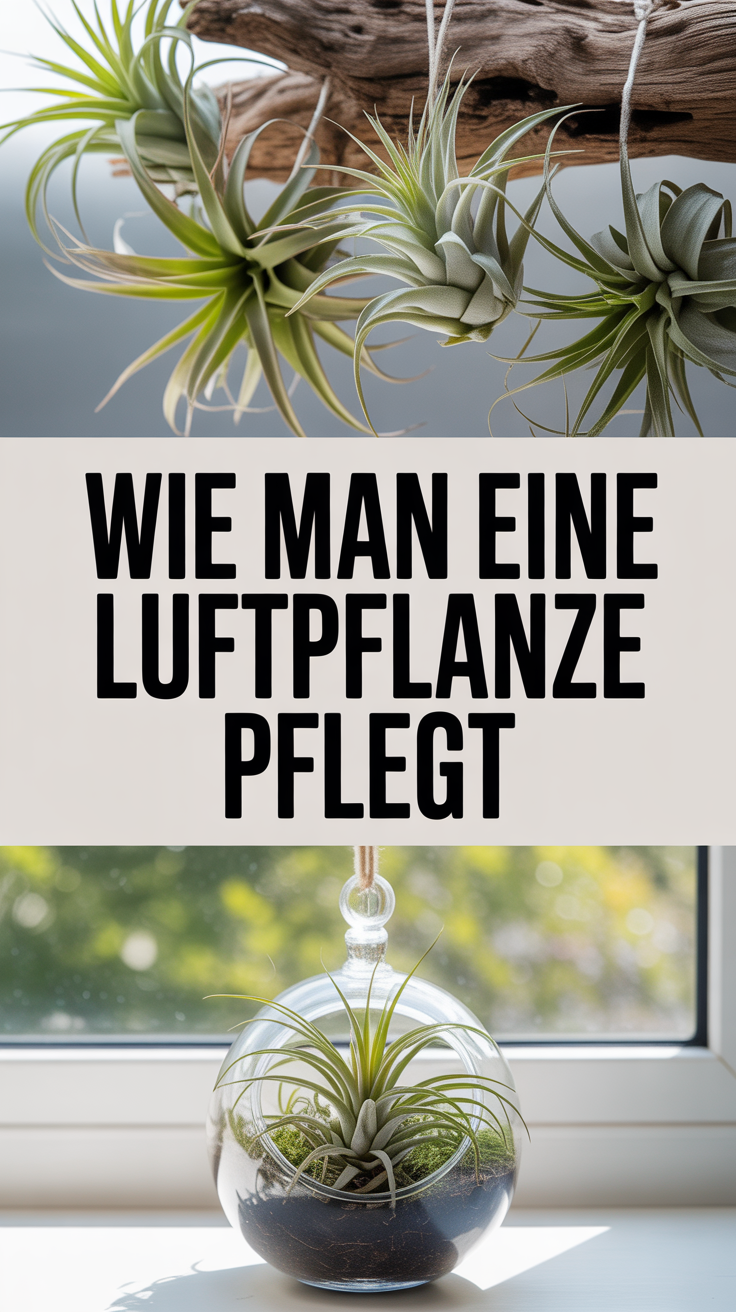 Wie man eine Luftpflanze pflegt